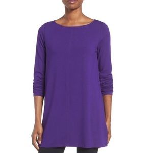 Eileen Fisher Tencel Tunic Dress Size S